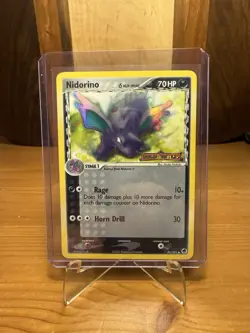 Nidorino Ex Dragon Frontiers Delta Species Holo 35/101 Pokemon - Image 2