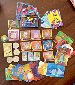 Pokemon 3D Lenticular Cards 1998 Vintage Action Flipz Artbox & Cardboard Cards - Image 1