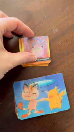 Pokemon 3D Lenticular Cards 1998 Vintage Action Flipz Artbox & Cardboard Cards - Image 2