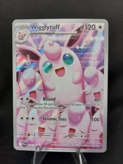 Wigglytuff 105/094 - Phantasmal Flames Illustration Rare Holo Pokemon TCG - NM - Image 1