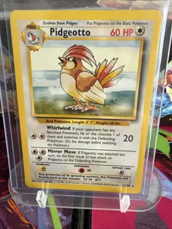 Pokemon TCG Pidgeotto Base Set 22/102 Never Played, Near Mint! - Image 1