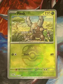 Pinsir Master Ball 003/131 - 2025 Pokemon Prismatic Evolutions NM - Image 1
