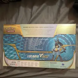 Pokemon Lucario VSTAR Premium Collection Box Booster Promo 2022 English - Image 2
