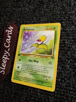 Pokemon TCG: Bellsprout 49/64 Jungle 1st Edition WOTC - LP - Image 2