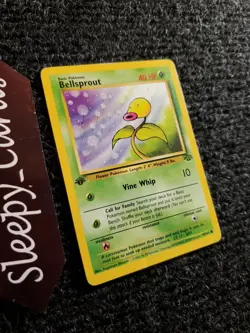 Pokemon TCG: Bellsprout 49/64 Jungle 1st Edition WOTC - LP - Image 3