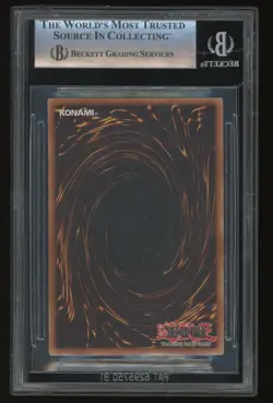 YUGIOH LEGEND BLUE EYES 1ST EDITION LOB-042 VIOLET CRYSTAL BGS 9 MINT - Image 2