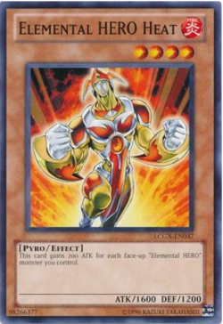 Elemental HERO Hero Heat - LCGX-EN037 - Common - Yugioh - Image 1