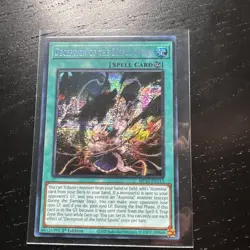 Deception of The Sinful Spoils 1st Edition Secret Rare Holo Yu-Gi-Oh Mint - Image 1