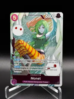 One Piece CCG: Monet - OP14-074 - The Azure Sea’s Seven OP14 - Dash Pack Foil - Image 1