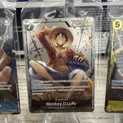 One Piece Monkey D. Luffy P-075,074,& 073 English Promo Tin Set Vol 2 Sealed!!! - Image 3
