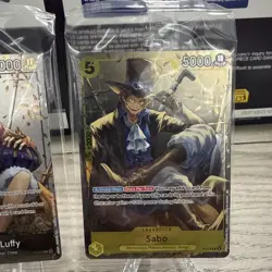 One Piece Monkey D. Luffy P-075,074,& 073 English Promo Tin Set Vol 2 Sealed!!! - Image 4