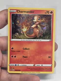 Charmander SWSH092 NM Promo Rare Holo Foil Pokemon Card - Image 1