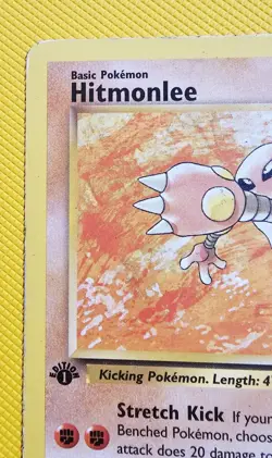 Pokemon Card - Hitmonlee Fossil 22/62 1st Edition - Image 5
