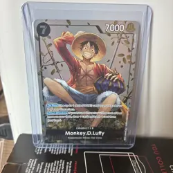 One Piece Monkey.D.Luffy P-075 One Piece Card Game Promo NM - Image 1