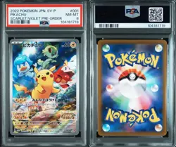 Pikachu Scuba Promo 001SV P Pokemon Card PSA Graded Used - Image 3