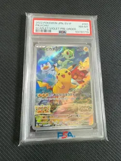 Pikachu Scuba Promo 001SV P Pokemon Card PSA Graded Used - Image 4