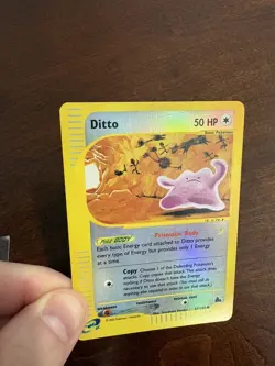 Pokemon Card Ditto Skyridge Holo Reverse 051 51 144 WOTC E-Reader - Image 3