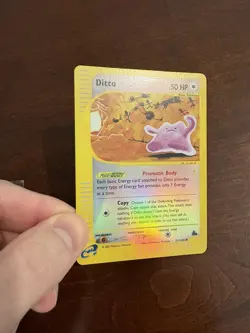 Pokemon Card Ditto Skyridge Holo Reverse 051 51 144 WOTC E-Reader - Image 4