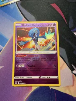 Radiant Gardevoir 069/196 Lost Origin Radiant Rare Holo Card Pokemon TCG NM/M - Image 1