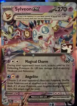 Pokemon Sylveon EX Card 086/191 Holo Surging Sparks Prize Pack Promo - Image 1