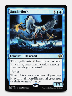 Sunderflock [Lorwyn Eclipsed] Magic - MTG ECL 0074 NM 💧 - Image 3