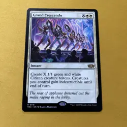 Grand Crescendo 0118 Non Foil Rare Tarkir Dragonstorm Commander MTG NM - Image 1