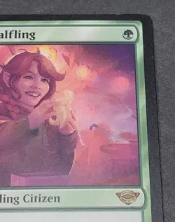 MTG - Delighted Halfling (0158) Near Mint Lord of the Rings - Image 4