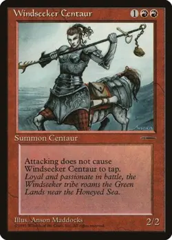 MTG English Windseeker Centaur NM Normal Promos: Media - Image 1