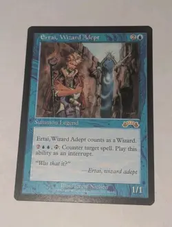 Ertai, Wizard Adept #33 (NM) Exodus EXO Magic MTG - Image 1