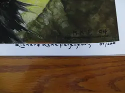 Richard Kane Ferguson Signed MTG Prints Dakkon, Misinformation, Sol'Kanar - Image 3