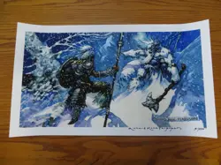 Richard Kane Ferguson Signed MTG Prints Dakkon, Misinformation, Sol'Kanar - Image 5