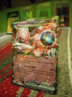 Team Rockets Mewtwo ex 081/182 Double Rare Destine Rivials Pokemon !!MINT!! - Image 4