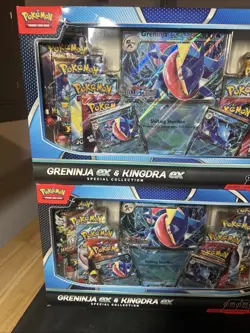 Pokemon Trading Card Game Greninja ex and Kingdra ex Special Collection Box x2 - Image 2