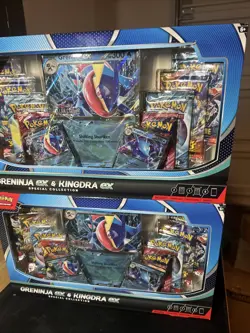 Pokemon Trading Card Game Greninja ex and Kingdra ex Special Collection Box x2 - Image 3