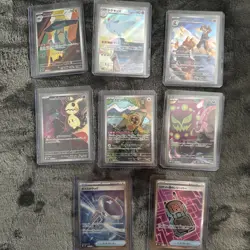 Pokemon Mega Dream Japanese Lot of 8 Art Rare Holo Cards - Image 1