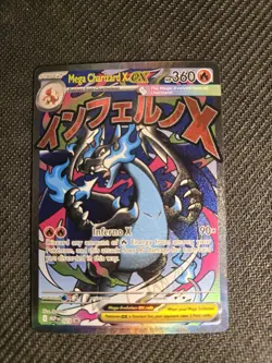 2025 POKEMON ME BLACK STAR PROMO MEP EN #023 MEGA CHARIZARD EX COMBINED SHIPPING - Image 1
