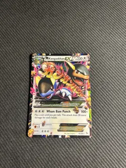 Pokemon TCG M Kangaskhan EX 79/106 Flashfire Holo HP - Image 3