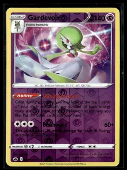 2021 Sword & Shield - Chilling Reign - Reverse Holo Gardevoir Rare #61 - Image 1