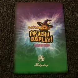 Scream (Pikachu) #E7 - Silver Holo Box Hit Electric Pikachu Cosplay - Pokemon - Image 2