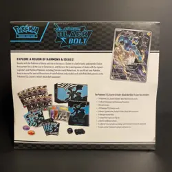 Pokemon TCG Scarlet & Violet Black Bolt Elite Trainer Box Etb Factory Sealed NEW - Image 2