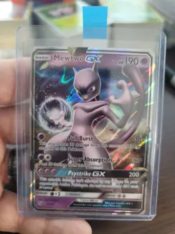 Pokemon Mewtwo GX 39/73 Shining Legends Holo - Image 1