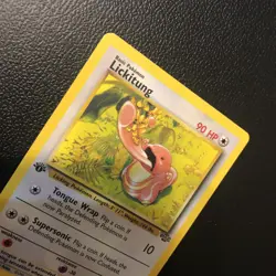 Lickitung 38/64 Junge 1st First Edition Pokemon Card In NM Condition - Image 5