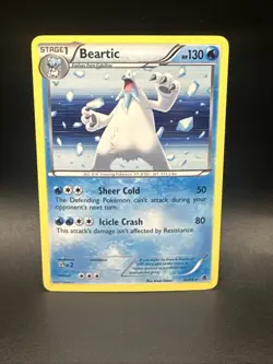Beartic 30/98 Holo Rare Emerging Powers Pokemon Card 2011 - Image 1