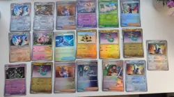 Pokemon TCG Cards - Prismatic Evolutions - Poke Ball Pattern Holo Cards - Image 1