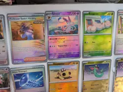 Pokemon TCG Cards - Prismatic Evolutions - Poke Ball Pattern Holo Cards - Image 4