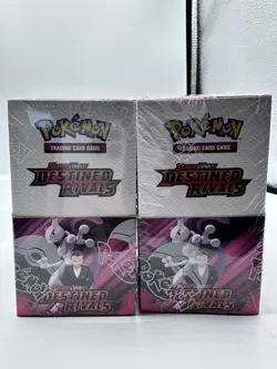 Pokemon TCG Destined Rivals - Half Booster Box x2 - New & Sealed - Image 1