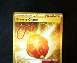 Pokemon Card TCG - Bravery Charm 175/142 - Stellar Crown - Hyper Rare - NM ⭐ - Image 2