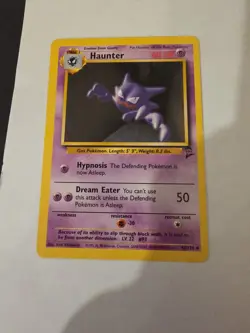 Haunter 43/130 Pokemon TCG Base Set 2 Unlimited LP - Image 1