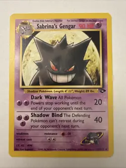 Pokemon TCG Sabrina's Gengar Gym Challenge 29/132 - Image 1