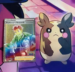 Pokemon Card | Professor's Research 084/078 Pokemon Go Rainbow Secret Rare - Image 1